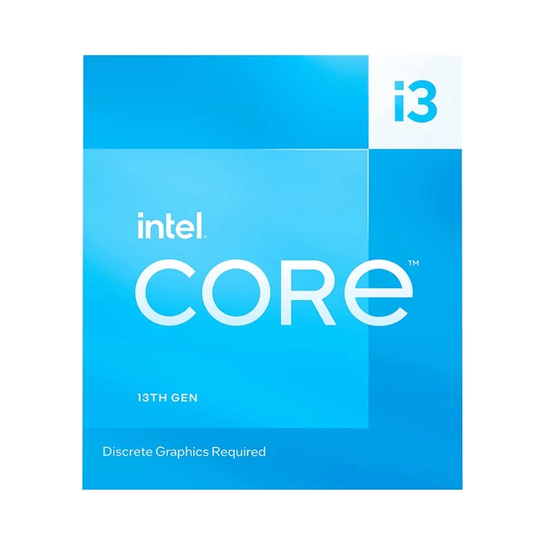 Intel Processor 13th Gen i3 13100F 3.6GHz (Graphic Card Requrie)